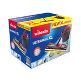 Vileda Ultramax XL Kit serpillère - Noir/Rouge - Pour sols durs
