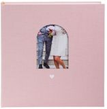 Goldbuch Trouwalbum Hartenmoment - Roze - 30x31 cm