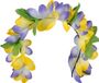 Boland Carnaval verkleed Tiara/diadeem - Tropische bloemen - dames/meisjes - Hawaii thema