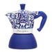 Bialetti Moka Express Cafetière 0,19 l Bleu, Blanc
