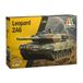 ITALERI 6567S - 1:35 Leopard 2A6, modelbouw, bouwpakket, staande modelbouw, knutselen, hobby, lijmen, plastic bouwset, detailgetrouw, ongelakt