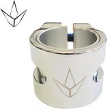 Collier de serrage Blunt 2 boulons double fente Chrome
