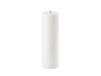Uyuni Lighting Bougie LED Blanche Ø7.8 cm 25 cm