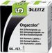 Leitz Orgacolor cijfer aanduiding 2 op rol rood