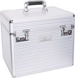 Imperial Riding Grooming Box Shiny Classic - Silver