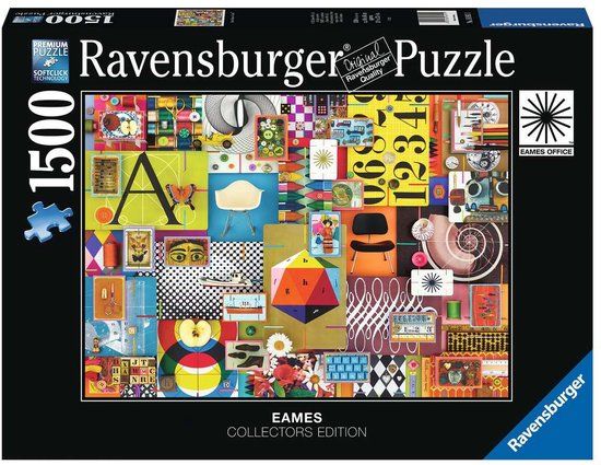 Ravensburger Eames House of Cards Puzzle - 1500 Pieces