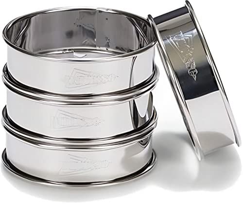 Patisse Taartring, zilver, 8 cm