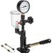 Latios Injectortester - Manomètre de pression de carburant - 600 Bar - Réservoir de 0,8 L - Manomètre à double échelle - Pour injecteurs diesel