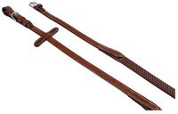 Equestro Kris Silver Teugels Dark Brown Leer
