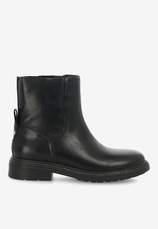 Shabbies Amsterdam DUCK ANKLE Boot Leather Black - Maat 41