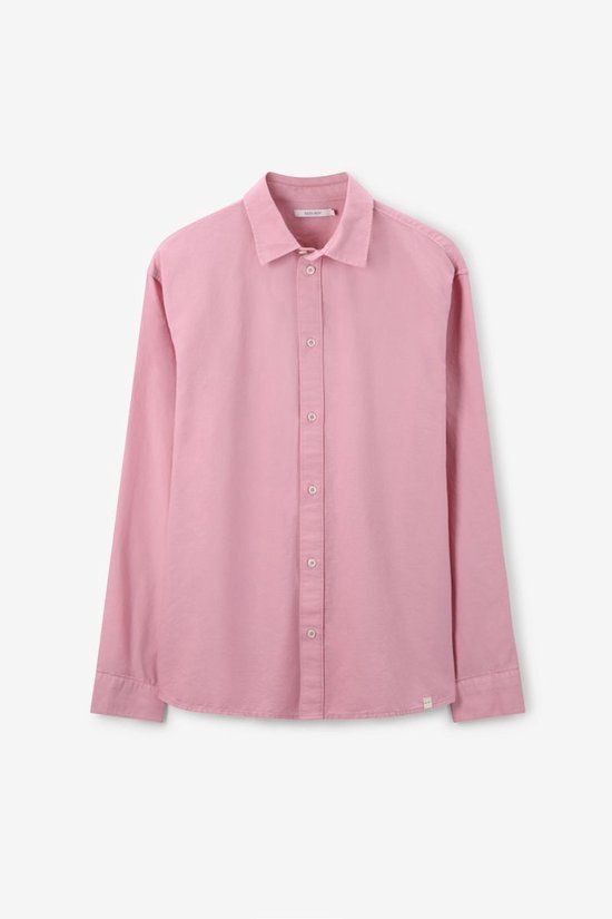 Sissy-Boy Roze Katoenen Overhemd Lange Mouw Regular Fit