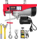 VEVOR Elektrische Kabeltakel Hoist Lierkabel Takelkabel 200-400kg 850W 12m