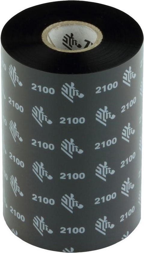 Zebra 02100BK11045 Printer Labels - Black - 12 pcs