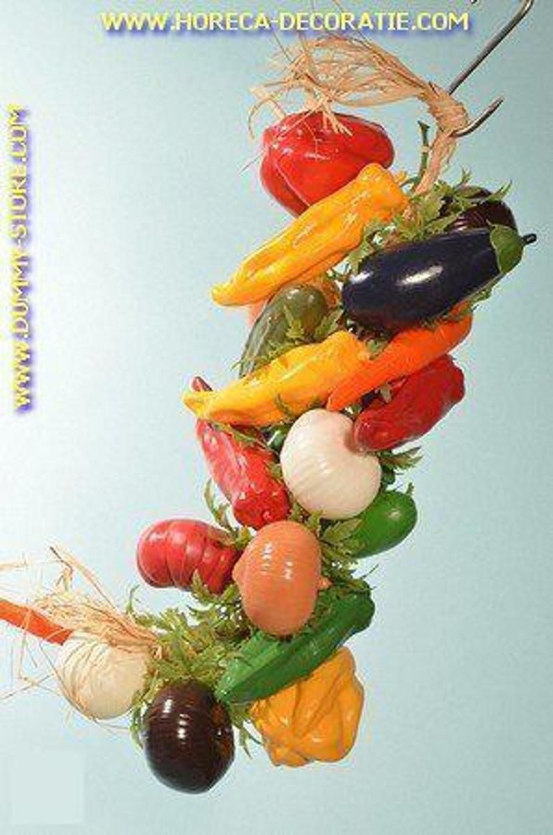 Horeca-decoratie.com Groentestreng GROOT 22 stuks dummy