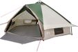vidaXL Teepee Tent 8-Persoons Groen en Wit