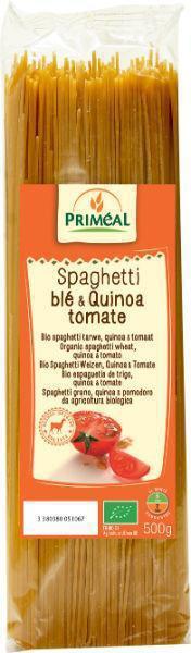 Primeal Organic spaghetti tarwe quinoa tomaat 500g