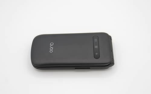 Qubo Senium telefoon met deksel en 4G X-209 zwart