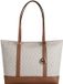 Michael Kors Andie Large Shopper - Dames - Imitatieleer - Vanilla/AcGoudn