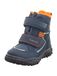 Superfit Husky Warm Gefütterte Gore-tex sneeuwlaarzen voor jongens, Blauw Oranje 8030, 36 EU