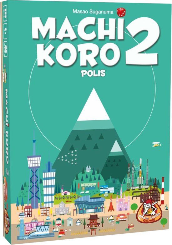 White Goblin Games - Machi Koro 2: Polis! - dobbelspel - Nederlands