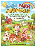 Baby Farm Animals Coloring Book