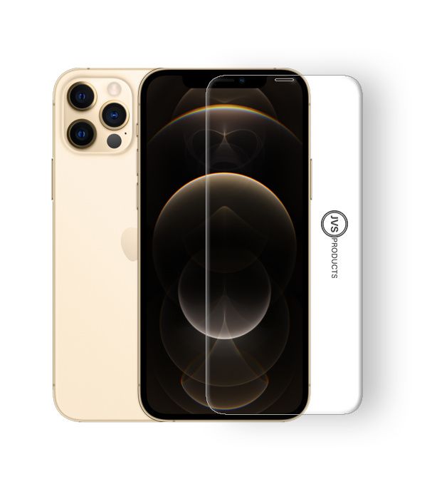JVS Products 12 Pro Max Tempered Glass Screenprotector Protection Kit - 8720364950125