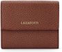 Lazarotti Bologna Leather Wallet With 8 Card Slots Brown