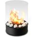 Mf - Chantico Glassfire 2,5 Kw Cheminée au bioéthanol portable sur table pour intérieur et extérieur