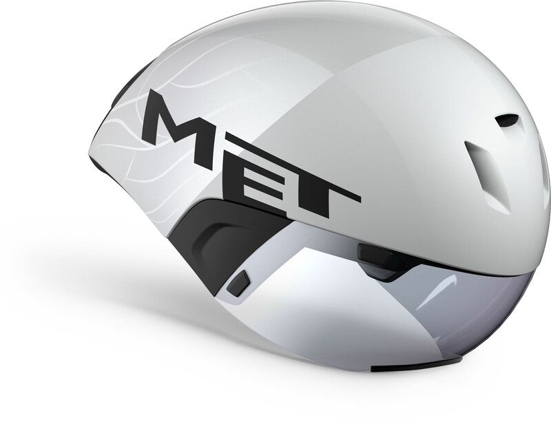 MET Codatronca Helmet - Wit/Zilver - 2023 Model