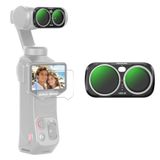 NEEWER Variabele ND-filter compatibel met Insta360 Luna Ultra, zwart | Verstelbare neutrale dichtheid ND2-32 filter, magnetisch metalen frame, scherpe 12x teleschoten, bewegingsvervagingseffect