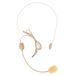 NEEWER Microfoonheadset, mono track voor bekabelde spraakversterker, standaard 3,5 mm TRS-connector jack hoofd microfoonstekker voor leraren, fitnesscoaches, toeristische gidsen, openbare luidsprekers
