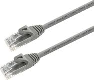 AISENS Category 6 Hard UTP RJ45 Cable, 5 m, Grey