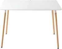 Merkloos J&R Eettafel Wit - Houten tafel - 110cm