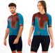 Santini Aura Maillot à manches courtes Multicolore L