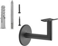 SOTECH 5 leuninghouders CLASSIC zwart Hoogte 67,8 mm Uitstek 67,5 mm voor leuningen met Ø 45 mm Trapleuninghouders voor wandmontage