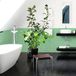 Tegelstickers, Ambiance Sticker 30 tegelstickers, H10 x L20 cm metrotegels, zelfklevende wandtegels voor badkamer, keuken, zelfklevende spatbescherming, 50 x 120 cm, mintgroen