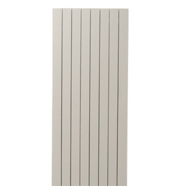 Vasco V100 Zaros V Designradiator 450X2000mm 1923 watt wit structuur 112460450200000660600-0000