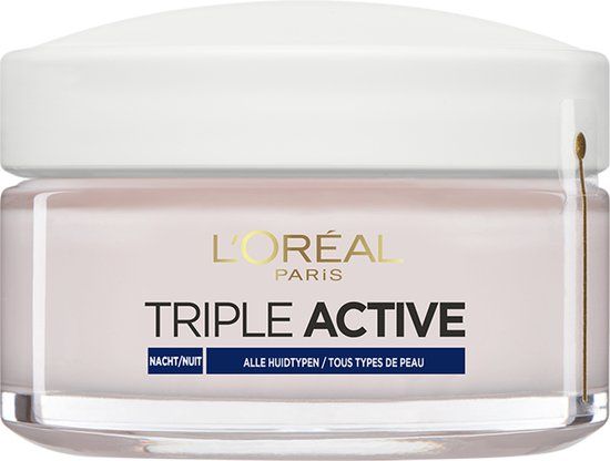 L'Oréal L’Oréal Paris Triple Active Nachtcrème - 50 ml - Hydraterend