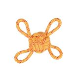 Speelgoedtouw met 4 katoenen handgrepen, D11 x 35 cm, rood