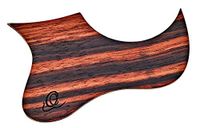 Ortega Guitars OWPTB-EB ebbenhout pickguard voor tenor en bariton-ukelele