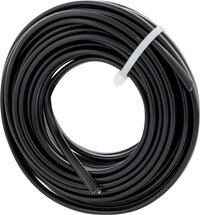 ProCable Huishoudsnoer plat - 10 meter (Zwart, 2 x 0.75 mm²)