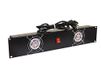 Omnitronic 30100820 plaque frontale Z-19 avec 2 ventilateurs, 2U