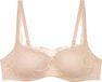 Triumph Body Make-Up Illusion Lace Balconette Dames Beha - Beige - Maat 85C