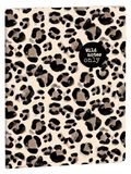 Exacompta Notitieboek Roar 15 x 21 cm, 64 gelinieerde pagina's, wit, donker leo