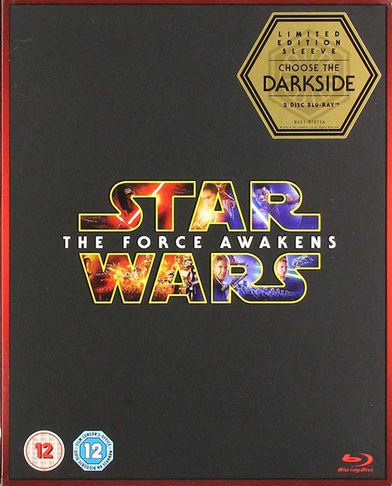 - Star Wars: The Force Awakens (Limited Edition Dark Side Artwork Sleeve) [Blu-ray ]