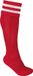 PROACT® Sportsokken Met Contraststrepen PA015 - Sporty Red / White - 31/34 EU