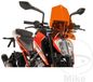 Puig Naked New Generation Sport Windscreen 9514T Orange