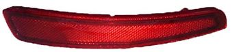 TarosTrade 42-3180-L-76976 reflector bumper linksachter