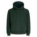 JACK & JONES ESSENTIALS relaxed fit hoodie - donkergroen
