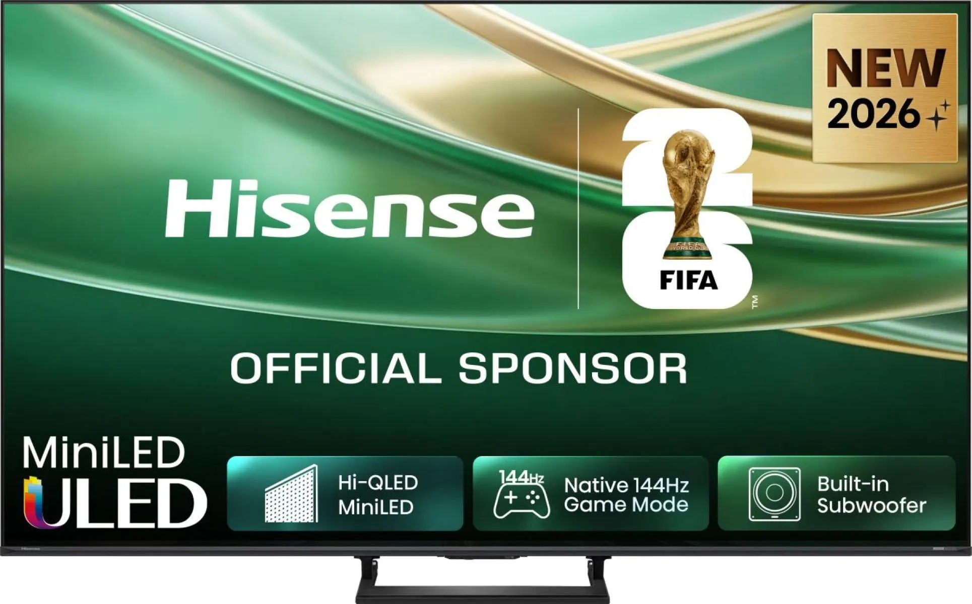 Hisense 55E8S / 4K Ultra HD Smart TV / 55 inch / 2026